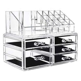 Caixa Organizadora Max Makeup - Acrílico Transparente e Portátil